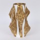 Vaza White Gold din Ceramica D18x28cm 752-21103 Decorațiuni