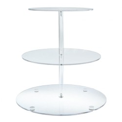 Etajera Transparent din Acril D35x34cm 91764
