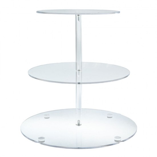 Etajera Transparent din Acril D35x34cm 91764 Tavi Decorative
