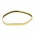 Tava Gold din Metal cu Oglinda 26x22cm