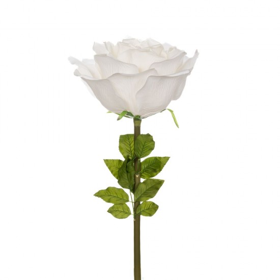 Trandafir Arificial Cream D37x116cm Decorațiuni