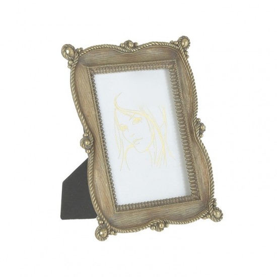 Rama Antique Golden din Rasina 20x25cm 3-30-446-0109 Rame Foto