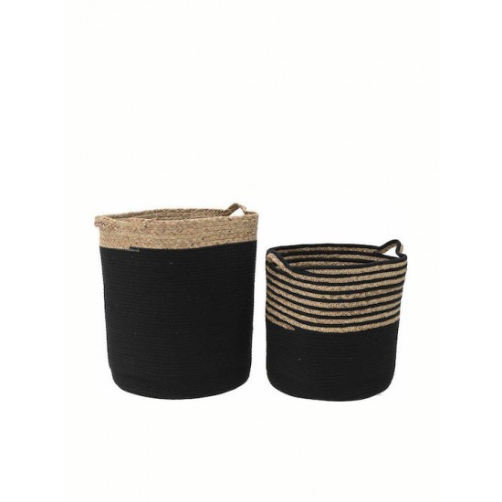 Cos Black/Natural D37x47 Coșuri