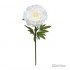 Bujor Artificial White D28x100cm