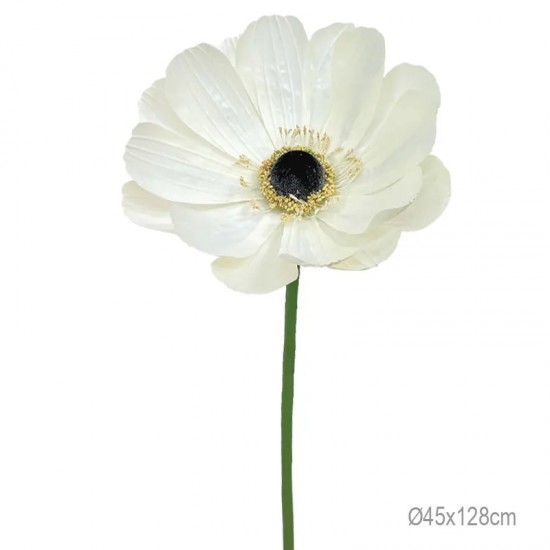 Anemona Artificiala Yellow D45x128cm Decorațiuni