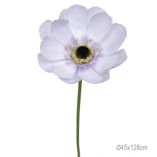 Anemona Artificiala Liliac D45x128cm Decorațiuni