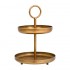 Etajera Gold din metal D30x41cm 