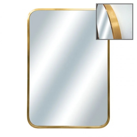 Oglinda Gold din Aluminiu 60x80x4cm Oglinzi