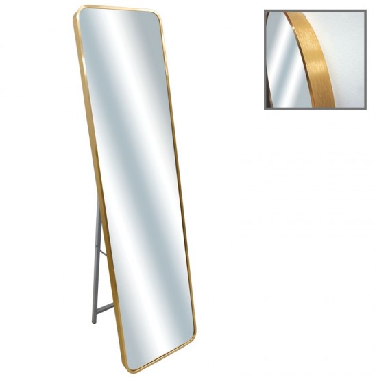 Oglinda Gold din Aluminiu 40x150x4cm Oglinzi din Metal