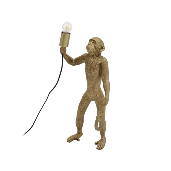 Lampa Golden Monkey din Rasina 33x28x55cm Veioze