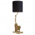 Veioza Gold Black Monkey din Rasina D20x62cm