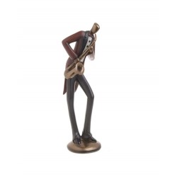 Figurina Saxofonist din Rasina 10x10x36cm