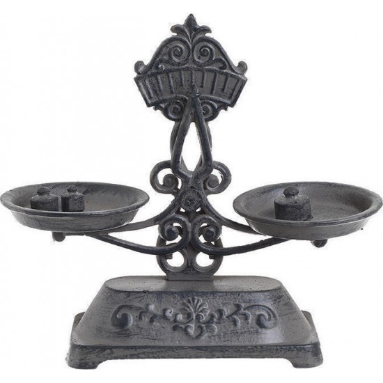 Deco Cantar Rusty din Metal  27x11x25cm Decorațiuni