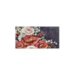 Tablou Red Flowers 120x3x60cm