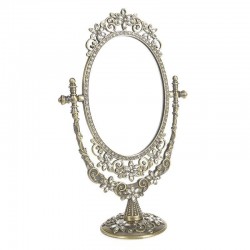 Oglinda Antique Gold din Metal 19x9x30cm