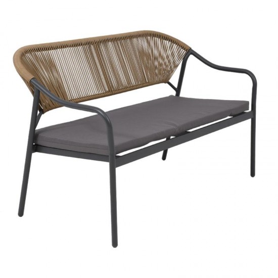 Set 4 Piese Mobilier Exterior 124x62x77cm 327-124-155 Mobilier Exterior