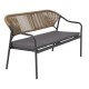 Set 4 Piese Mobilier Exterior 124x62x77cm 327-124-155 Mobilier Exterior