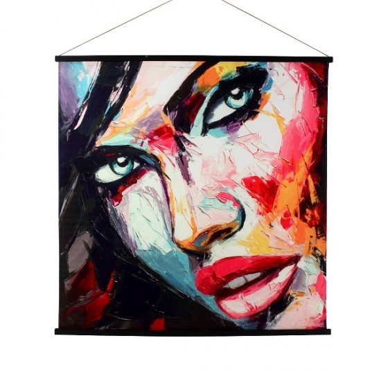 Tablou Multicolor Female 120x120cm Tablouri
