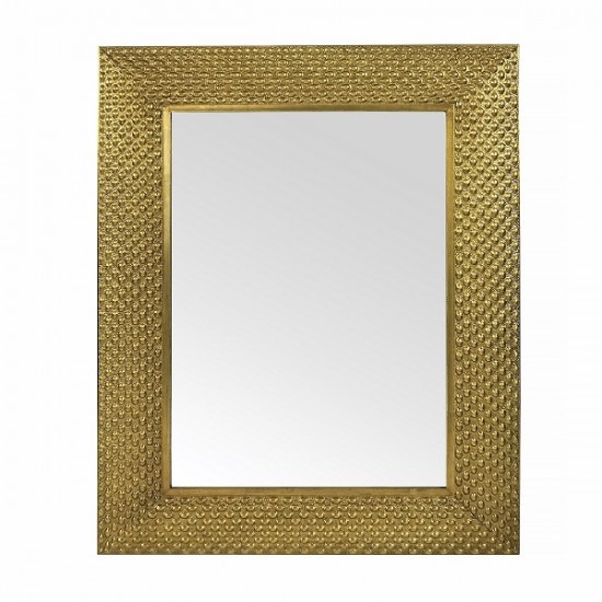 Oglinda Gold din Rasina 120x90cm Oglinzi din Lemn - Rășină