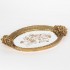 Tava Antique Gold din Rasina cu Oglinda 40x5x23cm