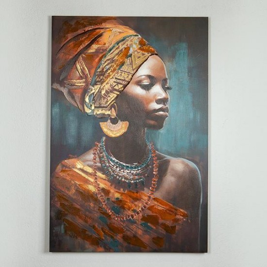 Tablou Female Portrait 80x120cm Tablouri pe Canvas