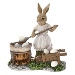 Decoratiune Easter Rabbit din Rasina 13x6x13cm