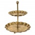 Etajera Antique Gold din Metal D24x27cm