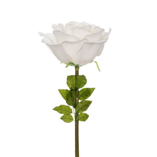 Trandafir Arificial Cream D37x116cm Decorațiuni