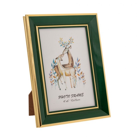 Rama Petrol Gold din Plastic 10x15cm Rame - Albume Foto