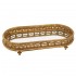Tava Gold din Rasina cu Oglinda 43x22x8cm