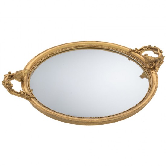 Tava Gold din Oglinda 50x41x6cm Decorațiuni