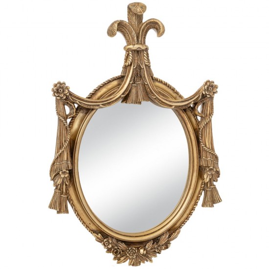 Oglinda Bronze din Rasina 30x3x44cm Oglinzi din Lemn - Rășină