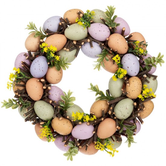 Coronita Easter Eggs D32cm Decorațiuni