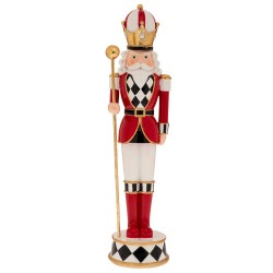 Figurina Red White Soldier din Rasina D10x37cm 