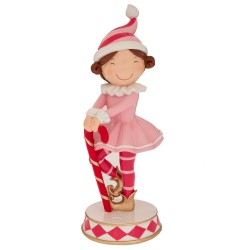 Figurina Pink Elf din Rasina 11x13x29cm
