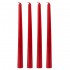 Set 4 Lumanari Red din Ceara 25cm