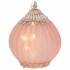Lampa cu LED Pink Gold din Metal cu Sticla D15x19cm  