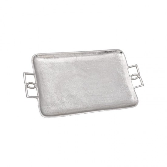 Platou Silver din Aluminiu 50x26x4cm Platouri - Boluri