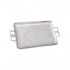 Platou Silver din Aluminiu 50x26x4cm 