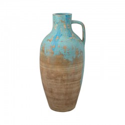 Vaza Beige Blue din Ceramica D29x66cm