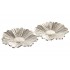 Platou Silver Flower din Aluminiu 35x18x3cm