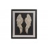 Tablou Black Golden Wings din Lemn cu Metal 56x2x66cm