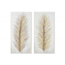 Tablou Golden Feather 40x3x80cm