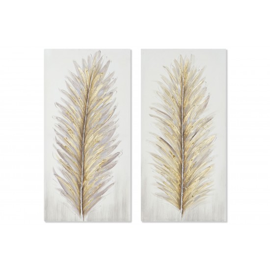 Tablou Golden Feather 40x3x80cm Tablouri