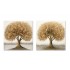 Tablou Golden Tree 80x3x80cm