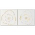 Tablou White Golden Flower 83x5x83cm
