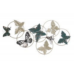 Decoratiune Butterflies din Metal 61x10x108cm