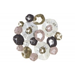 Decoratiune White Grey din Metal D61x6cm DP-187061
