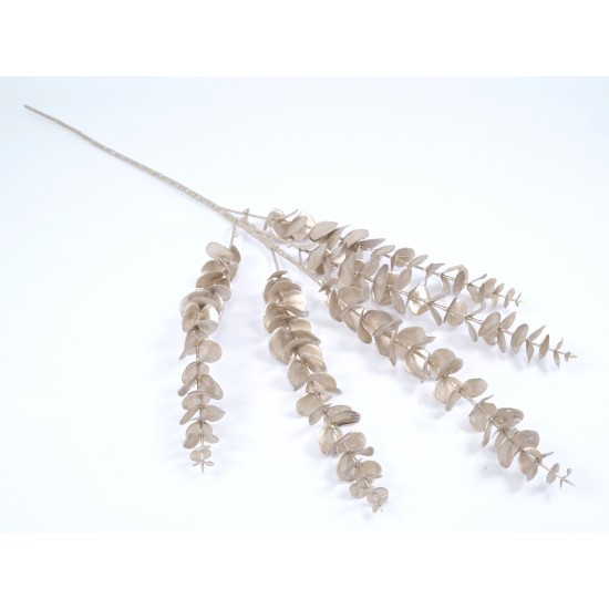 Eucalipt Artificial Champagne 86cm Decorațiuni