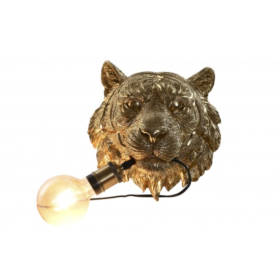 Lampa Golden Tiger din Rasina 28x27x21cm Corpuri pentru Iluminat